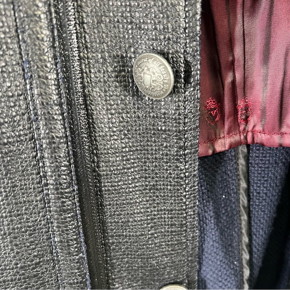 John Varvatos NWT faux leather cotton jacket - Picture 9 of 13